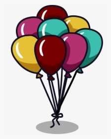 Transparent Balloon Icon Png - Party Furniture Club Penguin, Png Download, Transparent PNG