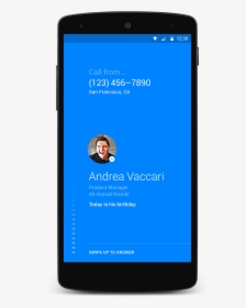 Seewhoscalling - Dial Screen Skype Android, HD Png Download, Transparent PNG