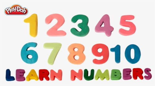 1 To 10 Numbers Png Transparent Images - 1 To 10 Numbers For Kids, Png Download, Transparent PNG