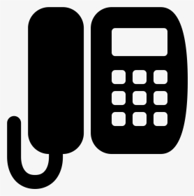Office Phone Icon - Red Office Phone Icon, HD Png Download, Transparent PNG