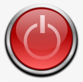 Button, Power, Computer, Start, Red, On, Off - Button That Says Push, HD Png Download, Transparent PNG