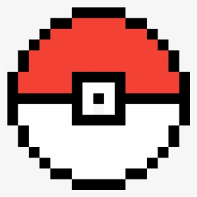 Pokeball Pixel Art Clipart , Png Download - Pokemon Ball Pixel Art, Transparent Png, Transparent PNG