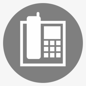 Transparent Telephone Png - Office Phone Icon, Png Download, Transparent PNG