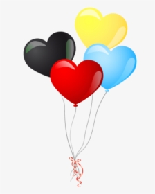 Heart Shape Balloon Icon - Message Anniversaire En Espagnol, HD Png Download, Transparent PNG