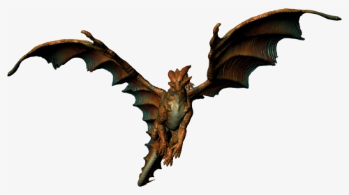 The Elder Scrolls V - D&d Dragon Art Transparent, HD Png Download, Transparent PNG