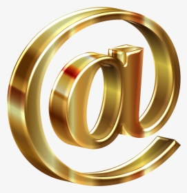 Transparent Email Png Icon - Email Icon Png Gold, Png Download, Transparent PNG