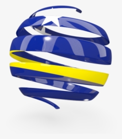 Round 3d Icon - Puerto Rico 3d Flag, HD Png Download, Transparent PNG