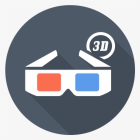 D Glasses Icon - Fundamentos De La Multimedia, HD Png Download, Transparent PNG