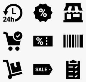 Shopping Elements - Workplace Icons, HD Png Download, Transparent PNG