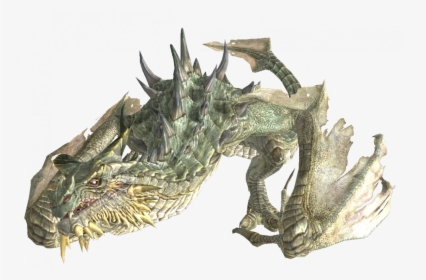 Skyrim Paarthurnax Png - Skyrim Dragon Paarthurnax, Transparent Png, Transparent PNG