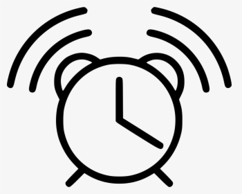 Wake Up - Alarm Clock Line Art, HD Png Download, Transparent PNG