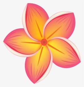 Tropical Flower Png Clipart - Clipart Hawaiian Flowers, Transparent Png, Transparent PNG