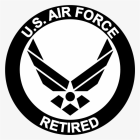 United States Air Force Symbol Logo Decal - Air Force Retire Decal, HD Png Download, Transparent PNG