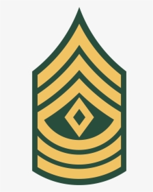 Army Logo Clipart Kid Png - Us Army First Sergeant Rank, Transparent Png, Transparent PNG
