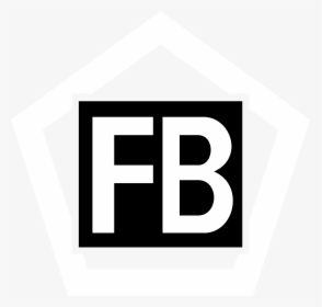 Fb Logo Black And White - Graphics, HD Png Download, Transparent PNG