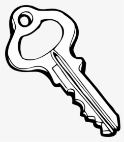 Key Black And White Clip Art, HD Png Download, Transparent PNG