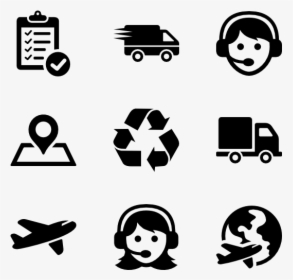 Logistics Delivery - Movie Icons Png, Transparent Png, Transparent PNG