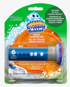 Scrubbing Bubbles Toilet Gel Citrus - Scrubbing Bubbles Fresh Gel, HD Png Download, Transparent PNG