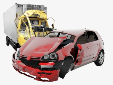 Download Car Accident Transparent Png - Car Crash White Background, Png Download, Transparent PNG