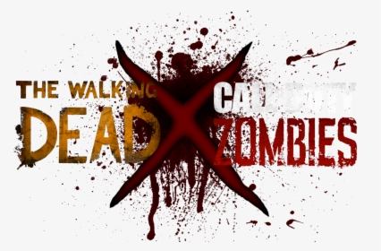 Walking Dead X Call Of Duty Zombies - Graphic Design, HD Png Download, Transparent PNG