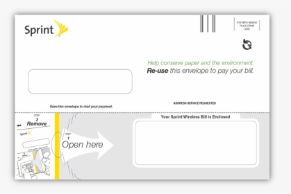Sprint Envelope, HD Png Download, Transparent PNG