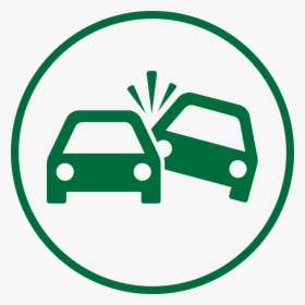 Car Collision Icon - Car Accident Icon, HD Png Download, Transparent PNG