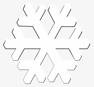 White Snowflake Clip Art - White Snowflake Vector Png, Transparent Png, Transparent PNG