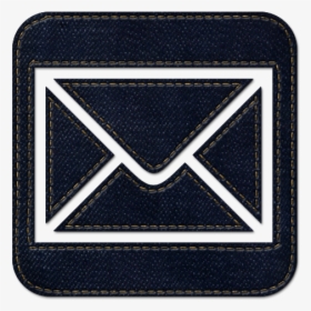 Black Email Icon Transparent Background, HD Png Download, Transparent PNG