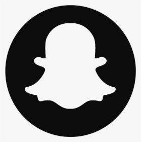 Snapchat Logo Png - Black Snapchat Logo Png, Transparent Png, Transparent PNG