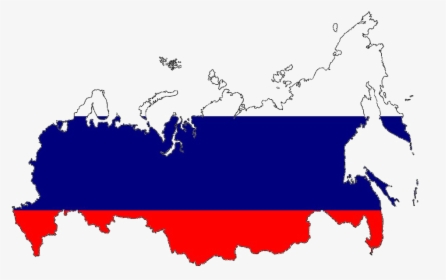 Russia Map Png High-quality Image - Russia Flag Map, Transparent Png, Transparent PNG
