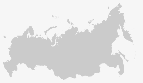 Transparent Russia Map Png - Russia Map Outline Png, Png Download, Transparent PNG