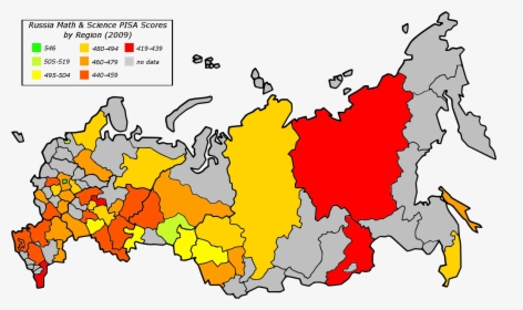 Most Populated Areas Of Russia, HD Png Download, Transparent PNG