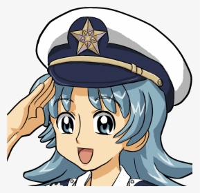 Wikipe-tan In Navy Uniform2 Transparent - Transparent Png, Png Download, Transparent PNG