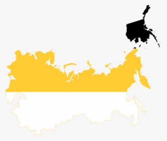 Flag-map Of The Russian Empire - Russian Empire Map Flag, HD Png Download, Transparent PNG