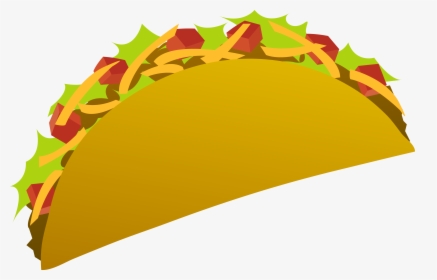 Mexican Food Clipart - Taco Clipart Transparent Background, HD Png Download, Transparent PNG