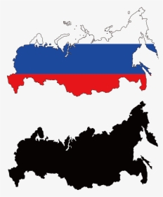Transparent Russia Flag Clipart - Map Of Russia 1945, HD Png Download, Transparent PNG