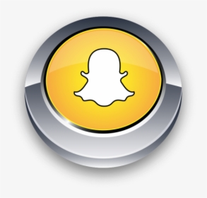 Snapchat Button Png Image Free Download Searchpng - Circle, Transparent Png, Transparent PNG