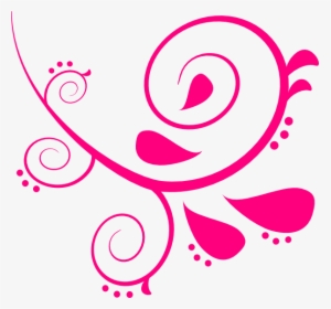 Collection Of Free Arrows Vector Swirl - Pink Swirl Transparent Background, HD Png Download, Transparent PNG