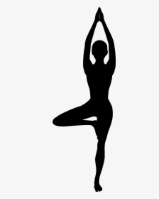 Clipart Of Yoga Silhouette Png Clip Art Gallery - Yoga Clipart Transparent Background, Png Download, Transparent PNG