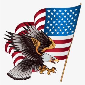 Usa Clipart American Flag Eagle - Many Stars Are On The American Flag, HD Png Download, Transparent PNG