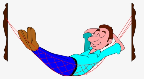 Free Stock Photo - Sleeping In Hammock Cartoon, HD Png Download, Transparent PNG