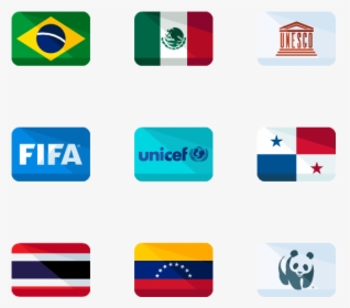 Flags - Seven Flags Of Continents, HD Png Download, Transparent PNG
