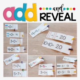Add & Reveal {addition Fluency To 20} - Paper, HD Png Download, Transparent PNG