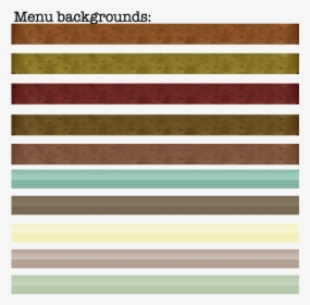 Bandzoogle Menu Backgrounds - Colorfulness, HD Png Download, Transparent PNG