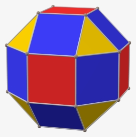 Polyhedron Small Rhombi 6-8 Max - Polyhedron, HD Png Download, Transparent PNG