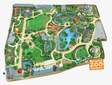 Bristol Zoo Gardens Map, HD Png Download, Transparent PNG