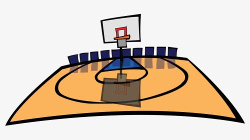 Bola Basket, Lapangan Basket, Olahraga - Basketball Court Clipart Png, Transparent Png, Transparent PNG