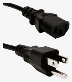 Power Cable Transparent Images Png - Standard Us Power Cord, Png Download, Transparent PNG