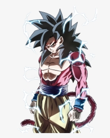 Transparent Goku Spirit Bomb Png - Goku Ssj 4, Png Download, Transparent PNG