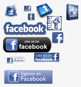 Transparent Curtir Facebook Png - Us On Facebook, Png Download, Transparent PNG